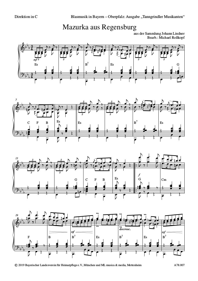 Mazurka aus Regensburg - <b>Druckausgabe</b> – Bild 2