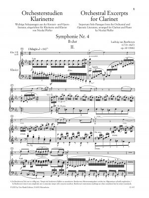 Nicolai Pfeffer - Orchesterstudien Klarinette – Bild 3