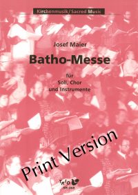 Josef Maier - Batho-Messe - <b>print version</b>