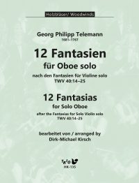 Georg Philipp Telemann, 12 Fantasien für Oboe solo